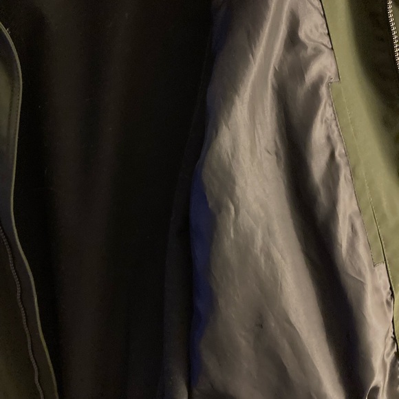 London Fog Mens Large forest Green Jacket - Picture 8 of 10